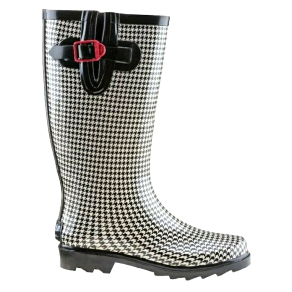 Austin Trading Co Rain / Snow boots Houndstooth
